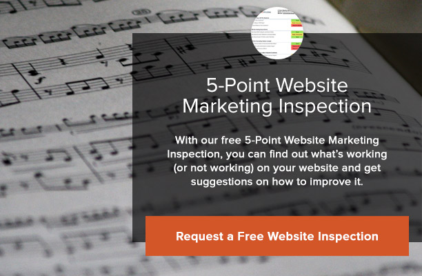 Free 5-Point Website Marketing Inspection